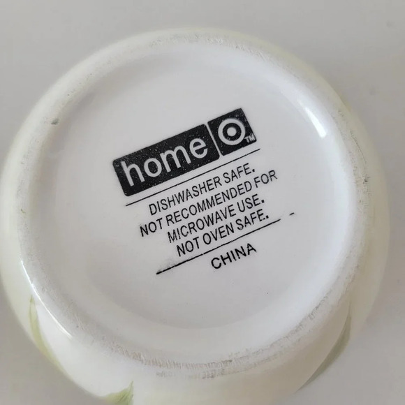 Nicoise by HOME Ceramic Sugar Bowl and Creamer Olive and Leaves Theme Set of 2 - Picture 7 of 7